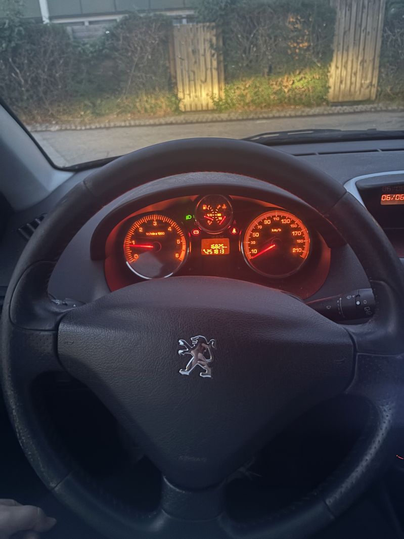 PEUGEOT, 206 +, 1,4 HDI 5D 68HK Skrotbil skrotpræmie