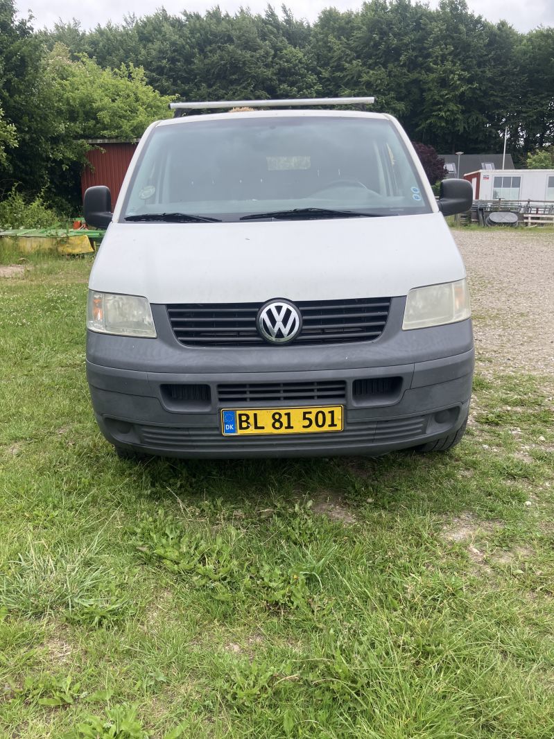 VOLKSWAGEN, TRANSPORT.KASSEVOGN, 2,5 TDI Skrotbil skrotpræmie