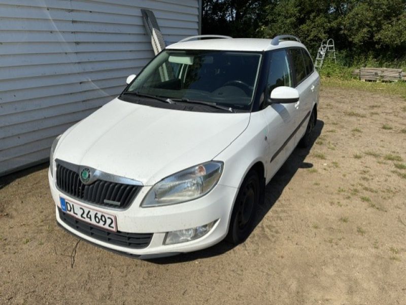 SKODA, FABIA COMBI, 1.2 TDI 75 HK Stationcar Skrotbil skrotpræmie