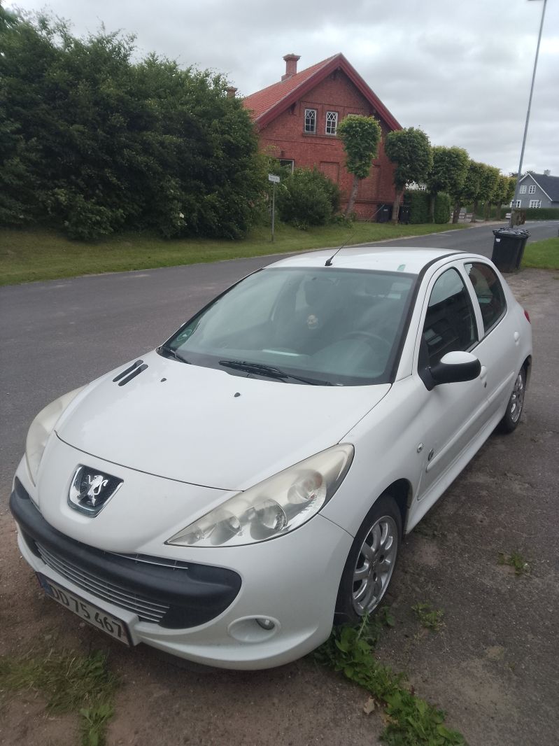 PEUGEOT, 206 +, 1,4 HDI 68 HK 5-D Skrotbil skrotpræmie