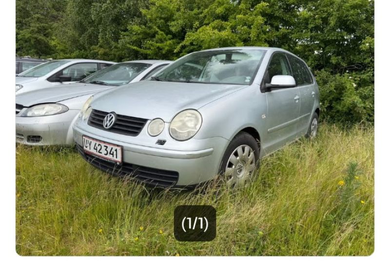 VOLKSWAGEN, POLO, 1,4 Skrotbil skrotpræmie