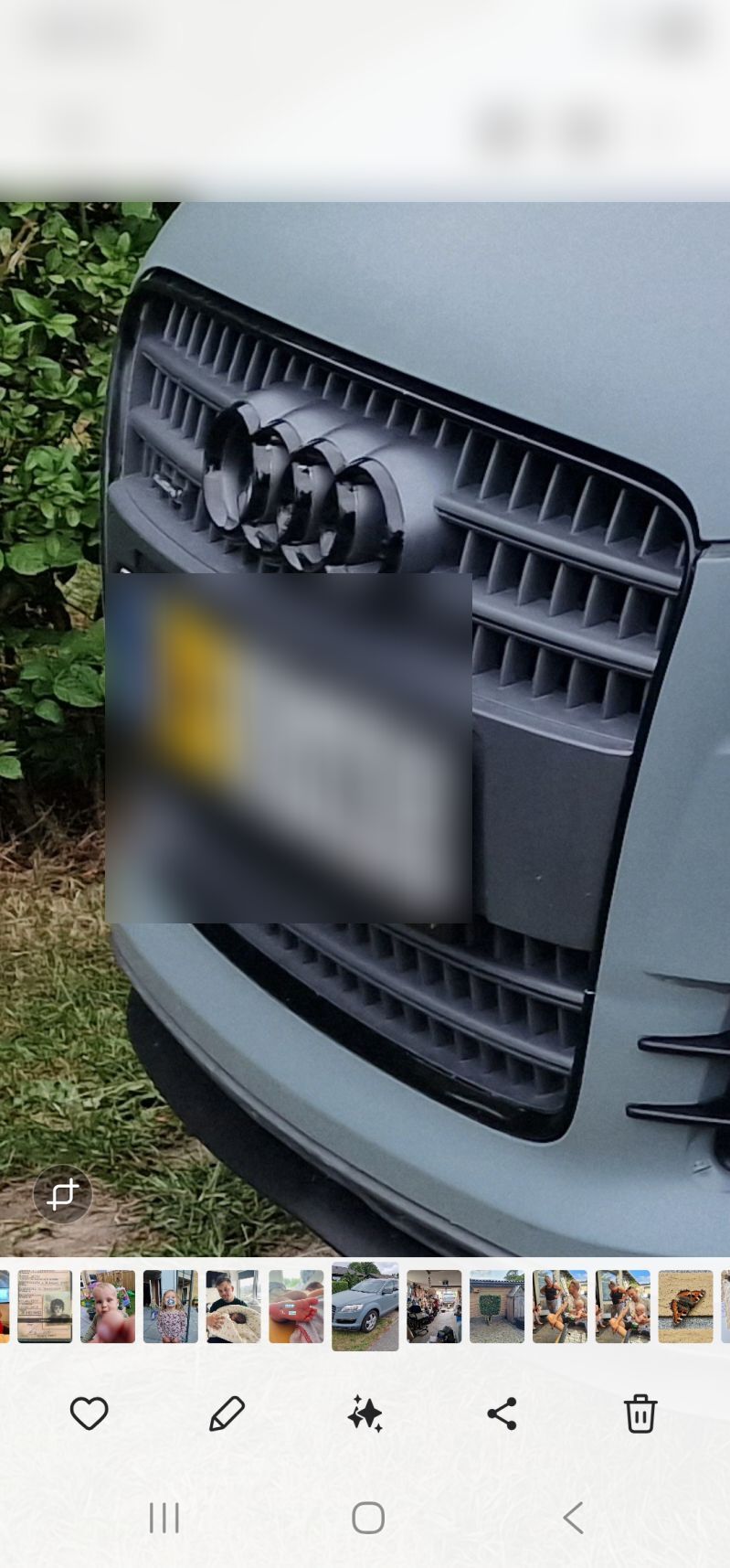 audi q7  Skrotbil skrotpræmie