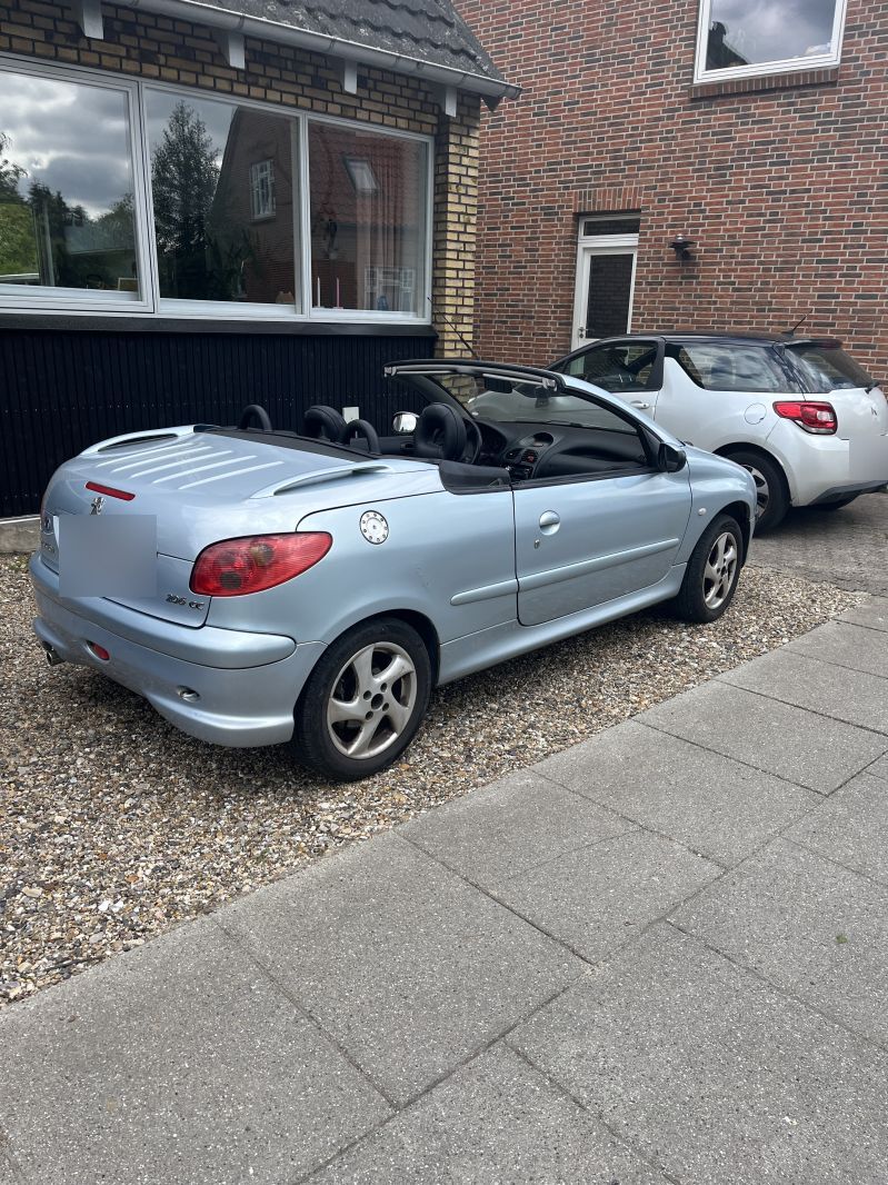 PEUGEOT, 206, 1,6 CABRIOLET Skrotbil skrotpræmie