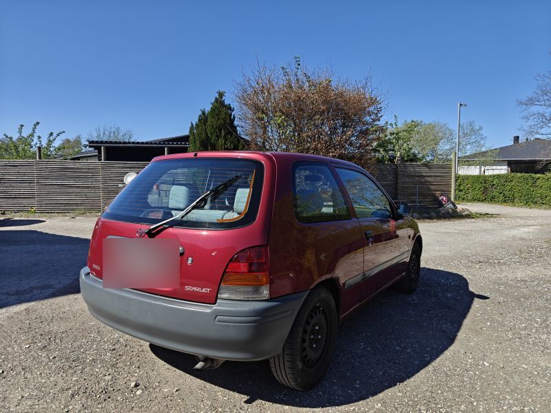 TOYOTA, STARLET, 1,3 Skrotbil skrotpræmie